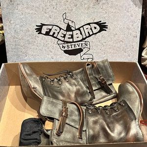 Freebird Ravi Ice tall boots size 8
